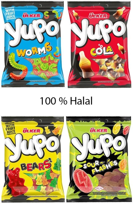 Grote snoeptaart 100% Halal