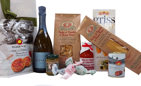 Italian gift package with a delicious Prosecco
