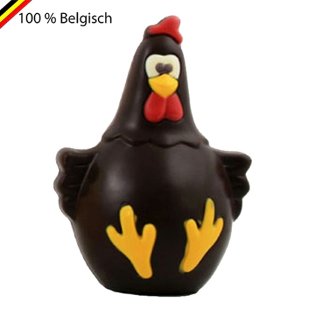 Paaskip in Belgische Callebaut chocolade