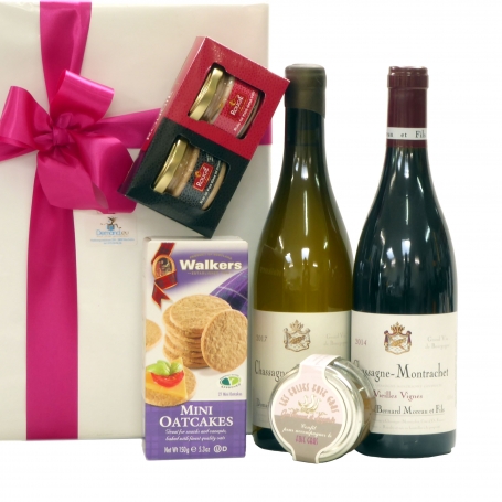 Duo Chassagne Montrachet and Foie Gras as a luxury gift