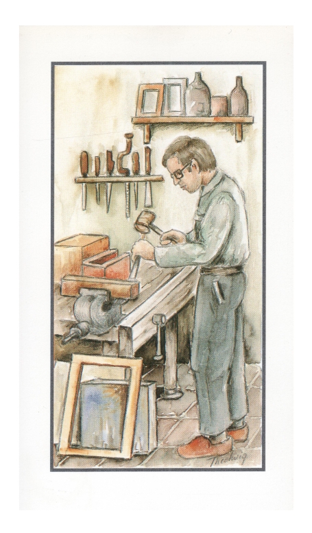 Card, At work