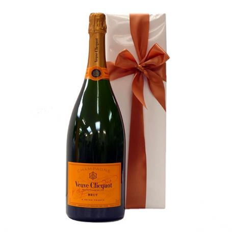 Magnum Veuve Clicquot packaged as a gift
