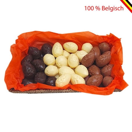 Paasmand met Belgische chocolade