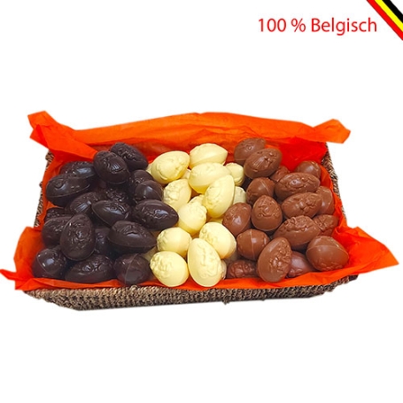 Paasmand met Belgische chocolade