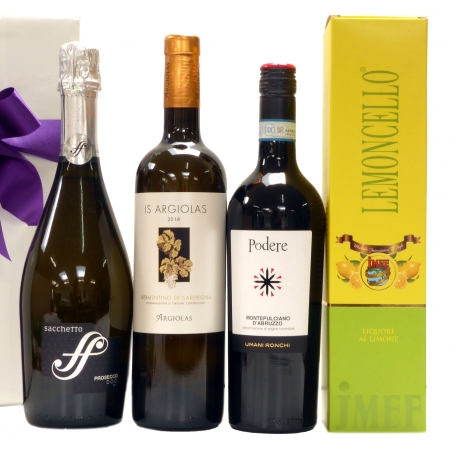 Italiaans rode en witte wijn, Prosecco en Limoncello