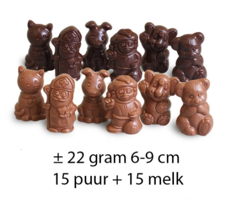 Mandje voor de Sint in 2024 aan de receptie